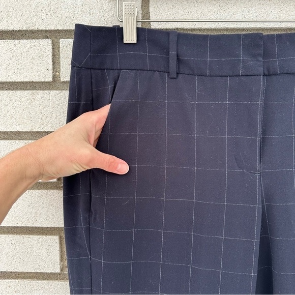 Chico’s Fabulously Slimming Windowpane Straight Ankle Pants - Picture 5 of 12